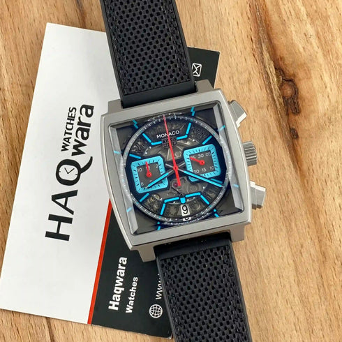 Tag Monaco Skeleton Gris Bleu Noir